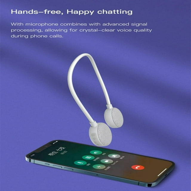 MesaSe Portable Speaker Bluetooth 5.0 Wireless Speakers For Home Theater System Neck Wearable Gray