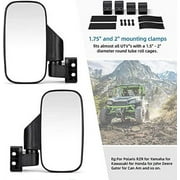 Kemimoto FTVMI017 Side Mirrors Black 1.6 - 2 for UTV