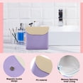 thumbnail image 3 of bolsas de maquillaje portátiles para mujeres, minibolsas de almacenamiento para viajes, para cosméticos, auriculares, morado, 3 of 6