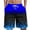Blue, variant on Jacenvly Mens Board Shorts Multicolor Casual Swim Trunks for Men Skin-Friendly Men Fashion Gradation Shorts with Pockets Elastic Waist Beach Pants Blue