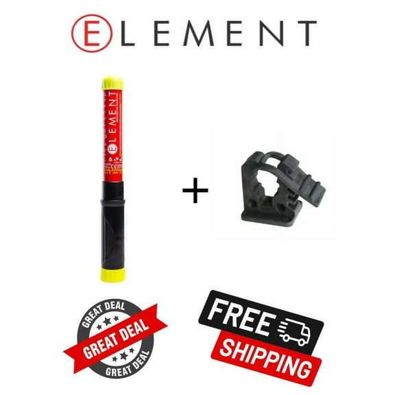 Element Fire E100 40100 Portable Compact Fire Extinguisher   Quick Fist HD Mount