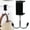 Black, variant on Desk Edge Hooks, Pink, 9*3cm, Heavy Load High Weight Capacity, Heavy-Duty Iron Ceiling Mount Hooks