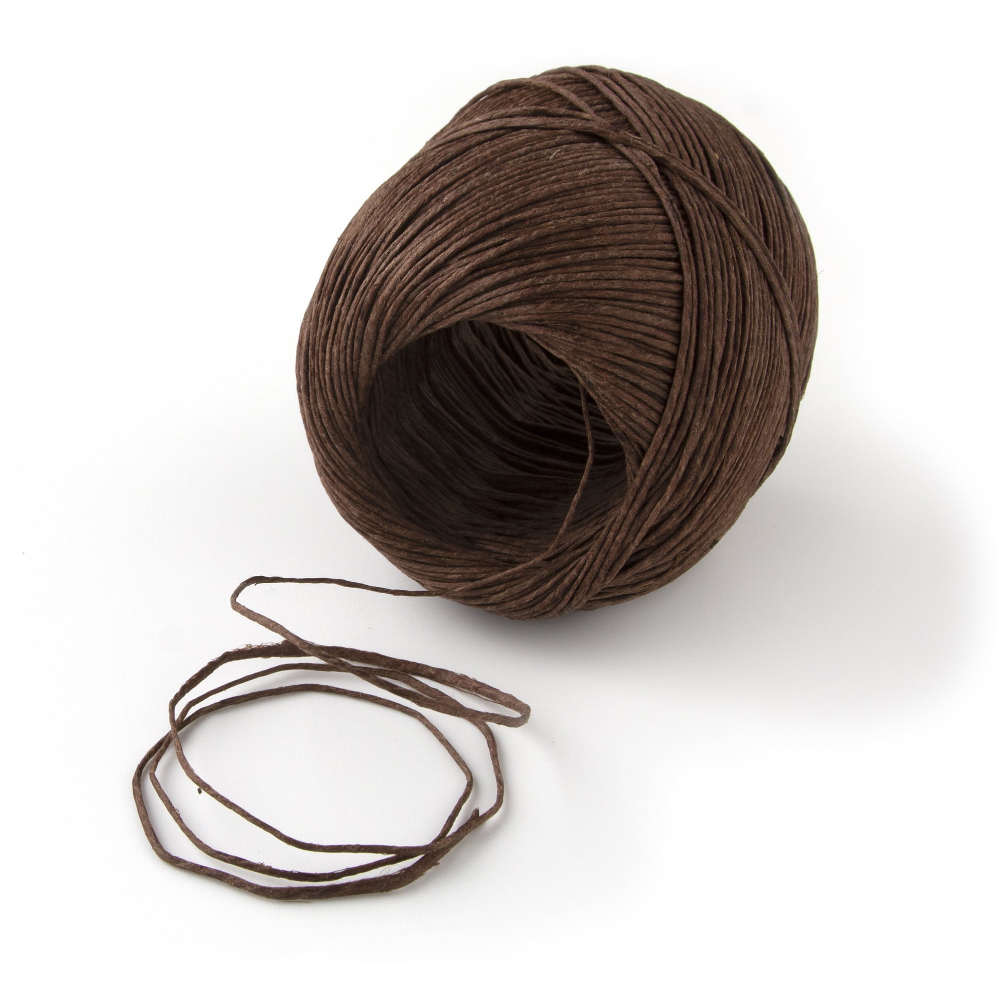 (4 pack) Cousin DIY 20lb Polished Thin Hemp Twine, 300 ft Roll, Brown, Crafts/Jewelry Making
