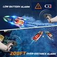 thumbnail image 6 of JoyStone 10 inch RC Boat with LED Lights for Adults and Kids - 2.4Ghz Remote Control Boat for Pool and Lakes, Dual Motor & Low Battery Alarm, Gifts for 8-12 Boys Girls(Blue), 6 of 10
