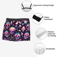 thumbnail image 3 of Honeii cartoon Skull rainbow space Men's Underwear Boxer Briefs Pack, ComfortSoft Boxer Brief for Men, Moisture-Wicking Breathable-Small, 3 of 5