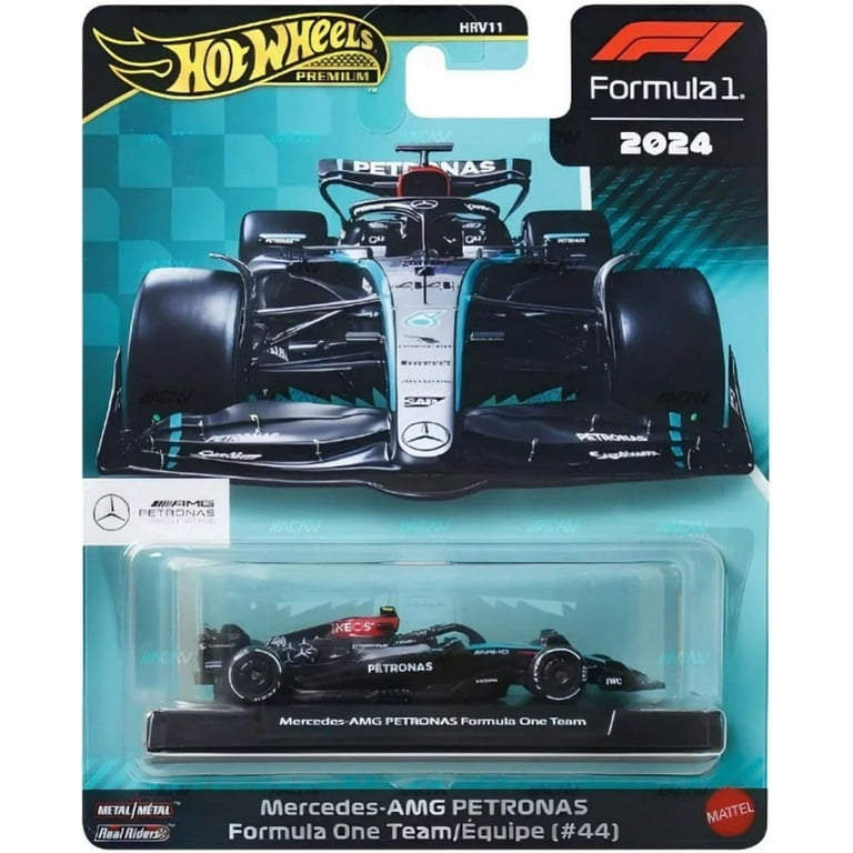 Hot Wheels Formula 1 Mercedes-AMG Petronas Die-Cast Car #44 & #63