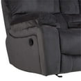 thumbnail image 5 of Corvallis Transitional Reclining Gliding Console Loveseat - Steel Blue, 5 of 11