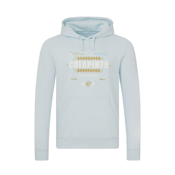Alpine Racing F1 Franco Colapinto Relaxed Fit Hoodie - Blue Ice