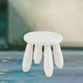thumbnail image 2 of Simulation Small Stool Furniture Model Toys Miniature Round Stools Toys Dolls House Accessories Toy White, 2 of 9