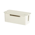 thumbnail image 2 of Power Strip Cable Management Box – Large Desktop Cord Organizer for Surge Protector, Adapter, Hide Computer TV Wires for Home Office, 2 of 6