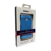 Metro PCS Soft Touch Case for Alcatel OneTouch Evolve 2 - Blue