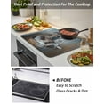 thumbnail image 4 of Stove Top Covers for Electric Stove 36x21 Inches, Bathroom Koala Heat Insulation Fireproof Glass Cooktop Protector, Toilet Animals Vintage Multipurpose Countertop Stovetop Cover for Kitchen, 4 of 8