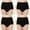 Black, variant on Womens Briefs Cotton Underwear Women's High Waist Cotton Panties Soft Breathable Briefs Stretch Briefs Seamless Women's Panties Women Underwear Black XL