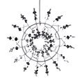 thumbnail image 2 of Molino de viento de metal Shell Wind Spinner Art Wind Chimes para patiocésped y jardín Wdftyju Para estrenar, 2 of 9