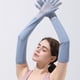 thumbnail image 4 of pares de guantes de protección solar, protectores de brazos alargados de verano, protección UV, conducción al aire libre para mujeres, diseño de malla transpirable 543, 4 of 5