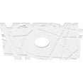 thumbnail image 2 of 38"W x 25 3/8"H x 7"ID x 13 1/2"C x 1"P Novo Architectural Grade PVC Contemporary Ceiling Medallion, 2 of 11