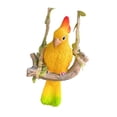 thumbnail image 4 of Estatua de loro colgante, escultura de jardín, creativa, resistente, práctica, figura para exteriores para el jardín del hogar, 4 of 8