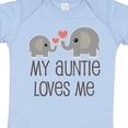 thumbnail image 4 of Inktastic My Auntie Loves Me Boys or Girls Baby Bodysuit, 4 of 5