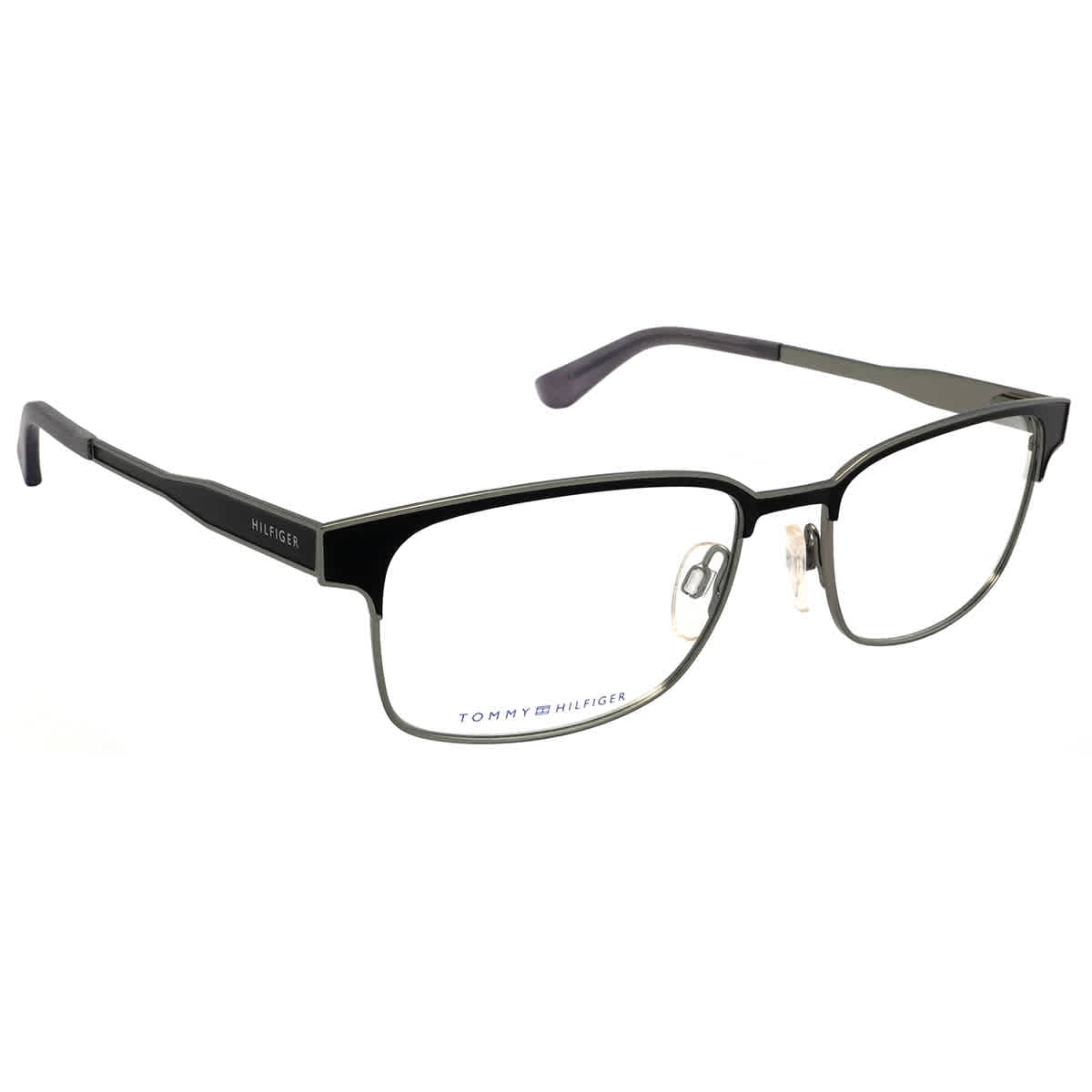 Tommy Hilfiger Demo Rectangular Men's Eyeglasses TH 0P5Q 55 -