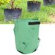 thumbnail image 2 of 2 Piezas 8 Bolsillos Bolsas para Plantar Fresas Bolsas para Cultivo de Plantas de Jardín de Fieltro Plegables de 10 Galones Bolsas Reutilizables para Cultivo de Plantas Cubos para Plantar Fl, 2 of 5