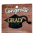 thumbnail image 2 of Wooden Graduation Money Holder Pendant Money Card Craft Souvenir (Light Brown), 2 of 7