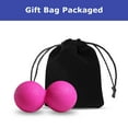 thumbnail image 2 of GOGO Peanut Massage Ball for Myofascial Release, Hot Pink Double Lacrosse Fascia Balls for Back Feet Trigger Point Therapy, Deep Tissue, 2 of 6