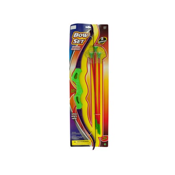 Bulk Buys OF615-24 Toy Bow Arrows Set, 24 Piece - Walmart.com - Walmart.com