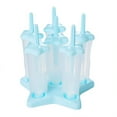 thumbnail image 1 of Star Shaped Plastic Ice Cream Mould DIY Reusable Ice Mold Detachable Ice Making Tool, 1 of 8