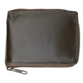 thumbnail image 2 of All Rounder Zipper Mens Leather Bifold Wallet 574, 2 of 7