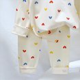 thumbnail image 5 of TOWED22 Toddler Boy Fall Outfits Set Long Sleeve Graphic Round Neck Pullover Top Thick Jogger Pants Soft Clothes 2Pcs(Red,6-7 Y), 5 of 6