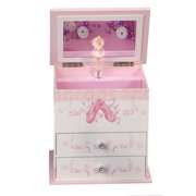 Mele and Co Angel Girls Ballerina Music Jewelry Box