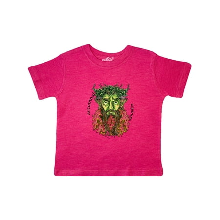 

Inktastic Autumnal Equinox Green Man into Fall Gift Toddler Boy or Toddler Girl T-Shirt