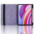 thumbnail image 2 of Case for Xiaomi Redmi Pad 2 Pro/Pad Pro (2025/2024) 12.1 inch, Purple Leather Folio Stand with Pencil Holder & Card Slot, 2 of 7
