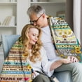 thumbnail image 3 of LHSHID 70th Birthday Gifts for Women 70 Year Old Blanket Gifts Ideas Funny Womens 70th Birthday Decorations Gifts Happy 70th Birthday Gift for MomSister Wife 40"x50", 3 of 7