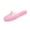 Pink, variant on Beach Sandals, Jelly Mesh Ballet Flats Clear Jelly Sandals Slip On Mule Slides Platform Breathable Beach Travel-Trendy Walking Running Standing All Day Cruise Vacation, Clear 8