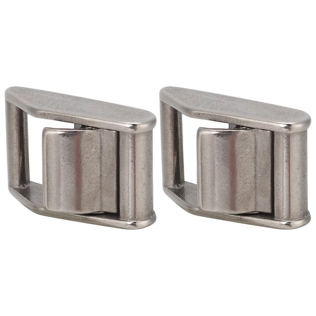 Boucle de Rabat Cam, Boucles de Sangle en Métal 316 Acier Inoxydable Force de Morsure Forte pour Bagages pour Ceintures