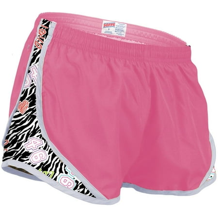Soffe Girl's Printed Team Shorty Shorts