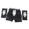 thumbnail image 3 of Pantalones cortos acolchados Colamx Equipo de protección para esquí Almohadillas y guantes suaves para la cadera, 3 of 8