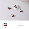 thumbnail image 2 of Manicure Decor 10Pcs DIY Non-falling Delicate Sweet Cherry Decoration Nails Art Rhinestone, 2 of 5