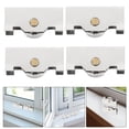 thumbnail image 4 of Shisuyan 4 Pcs Rouleaux pour Porte Coulissante en Verre Quincaillerie pour Porte Coulissante Roues de Porte Coulissante Kit de Remplacement Rouleau de Porte Coulissante Remplacement, 4 of 8