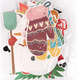 thumbnail image 3 of 2 piezas de pancartas navideñas con temática navideña, decoración para fiestas, banderines navideños decorativos, 3 of 5