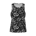 thumbnail image 4 of Xecao Snake Men's Tank Top Workout Quick Dry Sleeveless Gym Jogging Muscle Shirts Summer Swim Beach Tops, 4 of 9
