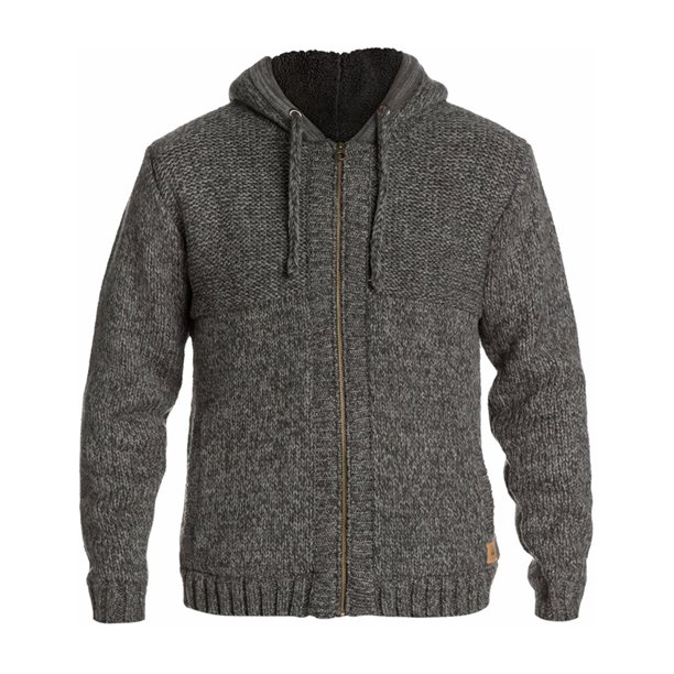 Sudadera con Capucha Quiksilver Likoma para Hombre Gris X-Large