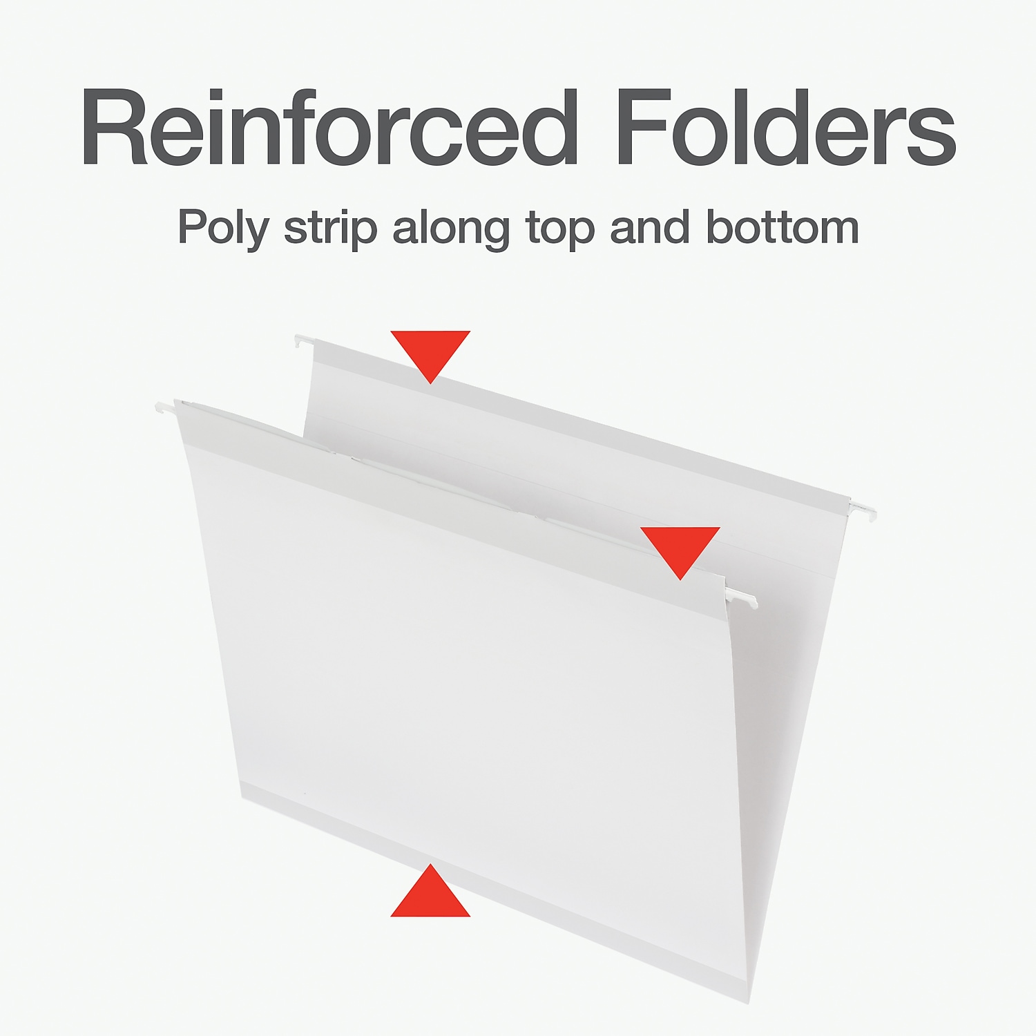Pendaflex Standard Reinforced Hanging File Folder 6-Tab Letter White 20/Box (1006985)