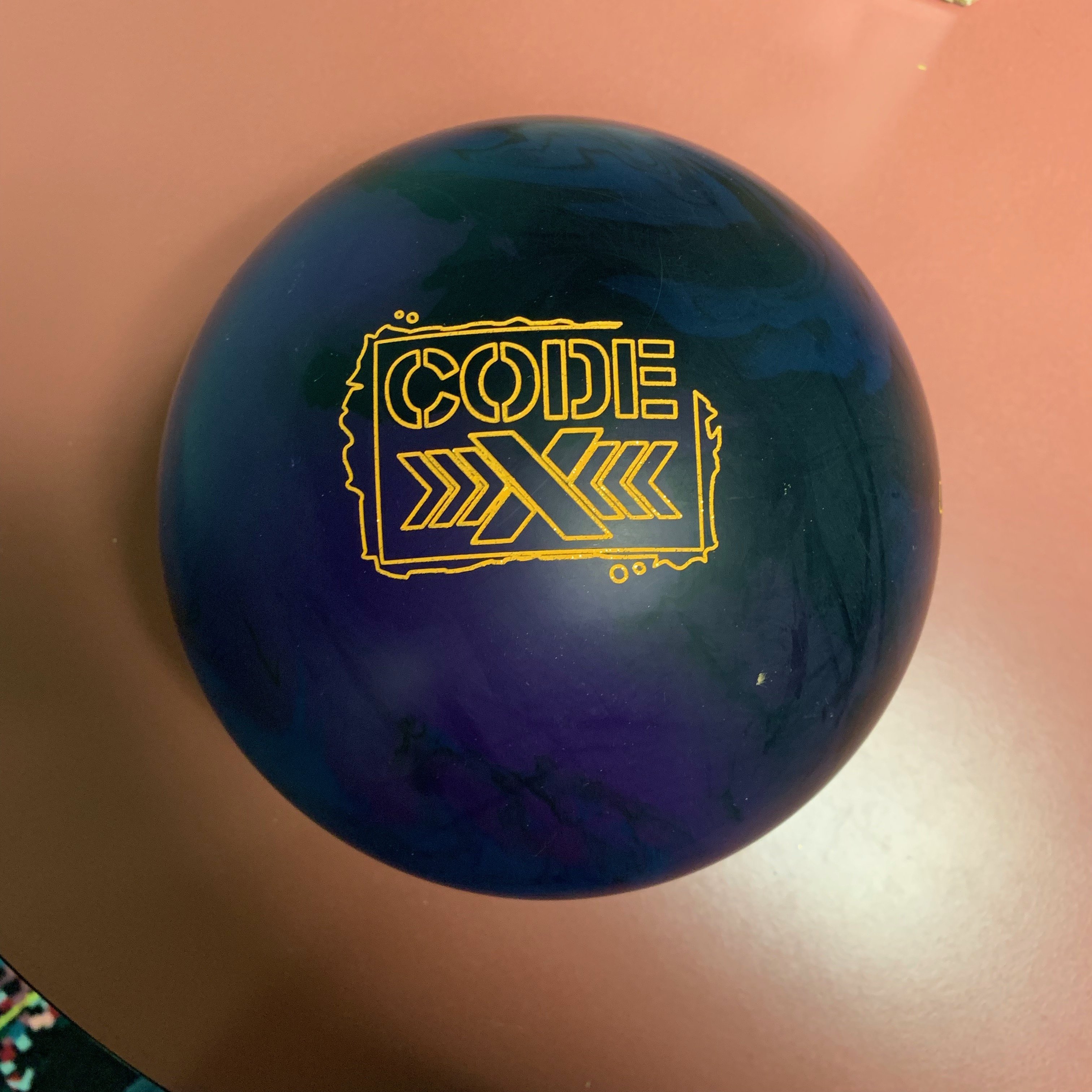 Storm Code X Bowling Ball- Black/Blue/Purple 15lbs - image 3 of 4
