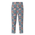 thumbnail image 2 of Disketp Popcorn On Blue Lines for Teenagers' Pajama Pants ,Lounge Pants Teen joggers Ideal for Home, School, or Sports-Medium, 2 of 6