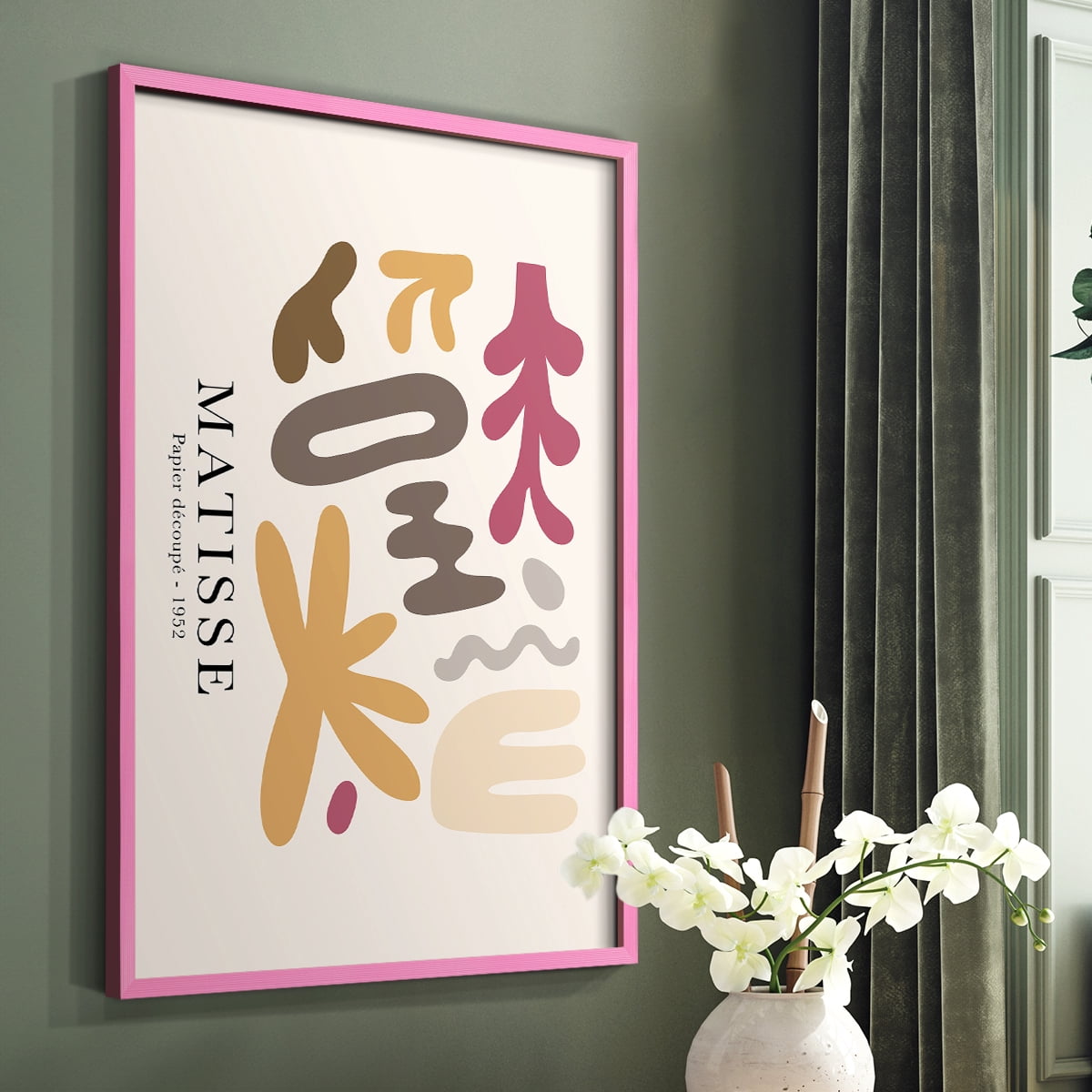 Matisse CCXLV in Solid Wood 11 x 14 Framed Print