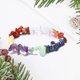 thumbnail image 4 of Cristales naturales 7 Chakras Piedra Pulsera elástica Hombres Mujeres Joyas (A) Ehuebsd Libre de BPA, 4 of 8