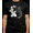 Black-2, variant on Men's Koi Fish Outline Graphic T-Shirt M-5XL
