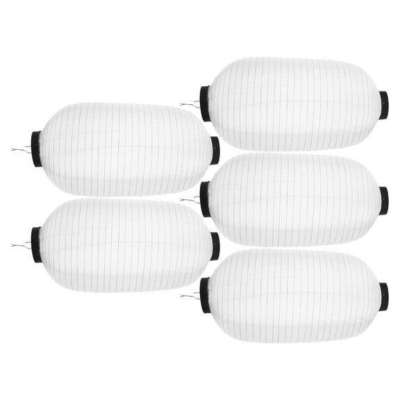 GOOHOCHY Outdoor Decorative Lanterns for Wedding and Birthday 5Set White Steel Wire